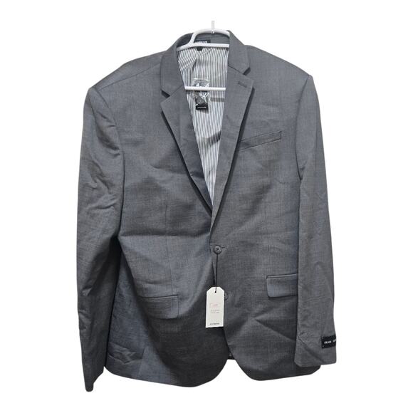 Express Blazer Men 42R Gray Modern Fit Suit Jacket NWT - Picture 1 of 12
